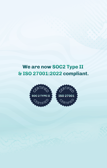 Solvative's SOC 2 Type II and ISO 27001 compliance announcement thumbnail
